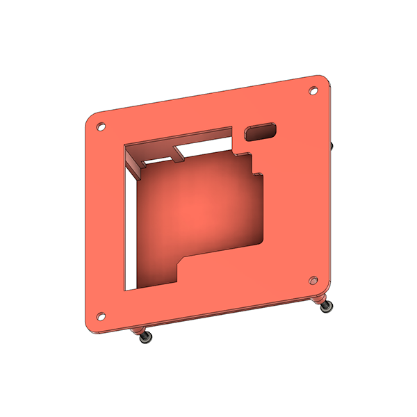Spektrum AR14410T Flush Mount Red