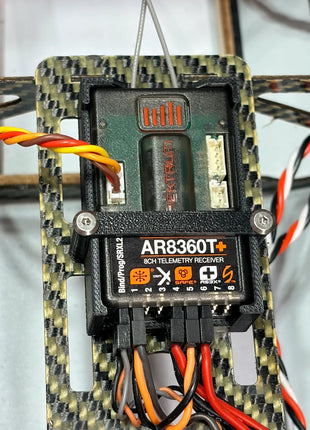 Spektrum AR8360T Receiver Mount installed