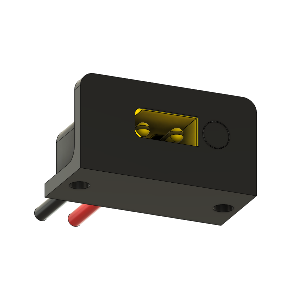 XT-30 90 Female 90 Degree side mount Black