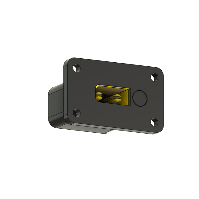 XT-30 connector surface mount Black