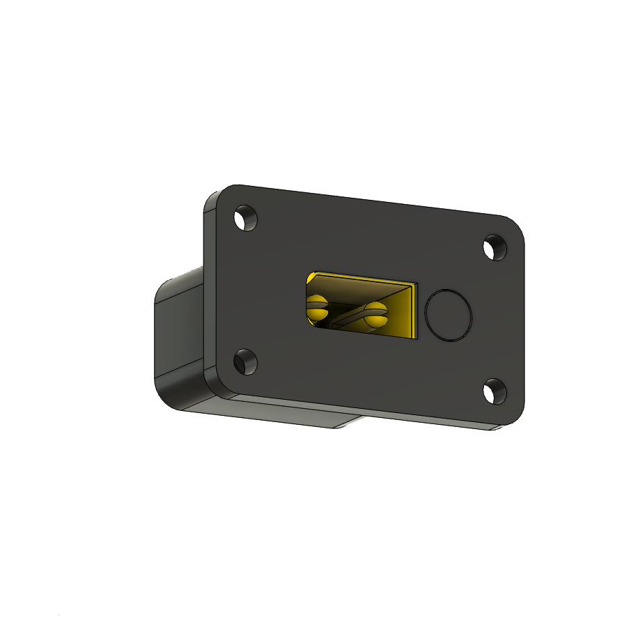 XT-30 connector surface mount Black