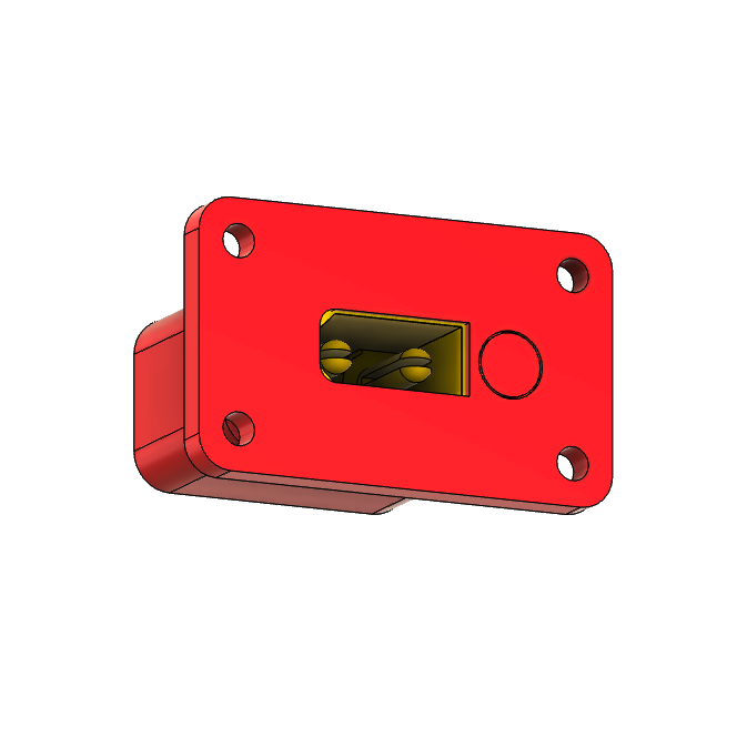 XT-30 connector surface mount Red