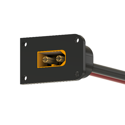 XT60 Female Housing Surface Mount 