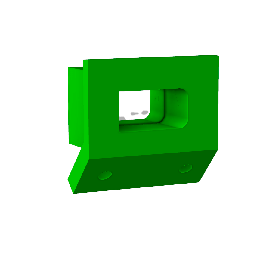 XT 60 Female Connector Mount 45 Degree Angle Mount