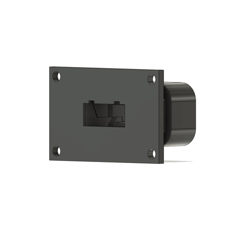 Advanced Radio Screen Connection Flush Mount Black- Approach RC Concepts