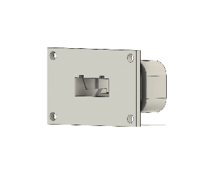 Advanced Radio Screen Connection Flush Mount  Gray- Approach RC Concepts