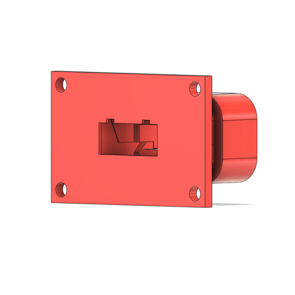Advanced Radio Screen Connection Flush Mount  Red- Approach RC Concepts