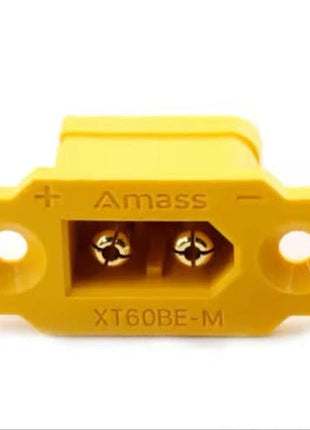 Amass XT60 E1 Male Connector 2 Each - Approach RC Concepts