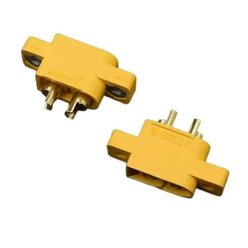 Amass XT60 E1 Male Connector 2 Each - Approach RC Concepts