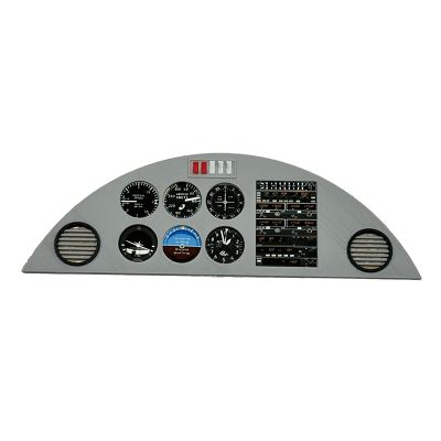 Boomerang Sprint Cockpit Panel & Pilot - Approach RC Concepts
