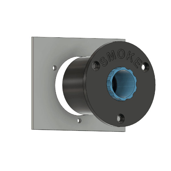 Dry Break Connector Flush Mount SMOKE - Approach RC Concepts