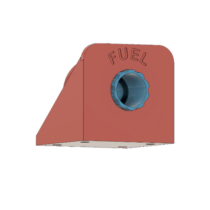 Dry Break Connector Side Mount FUEL - Approach RC Concepts