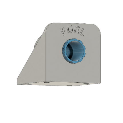 Dry Break Connector Side Mount FUEL - Approach RC Concepts