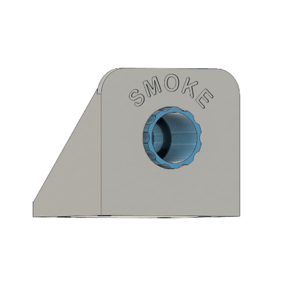 Dry Break Connector Side Mount SMOKE - Approach RC Concepts