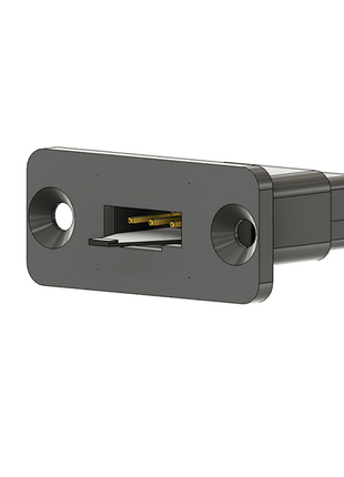 Female Servo Connector Mount FUTABA (Universal) PKG 3 - BLACK - Approach RC Concepts