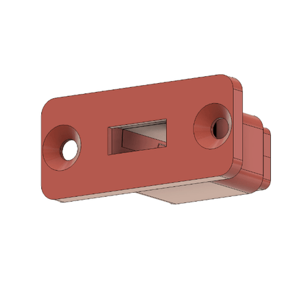 Female Servo Connector Mount JR Style PKG 3 - BLACK - Approach RC Concepts