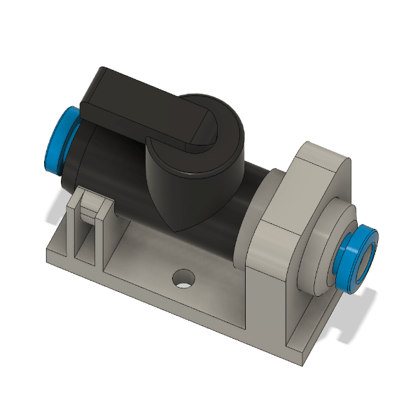 Festo 4mm Ball Valve Mount - Approach RC Concepts