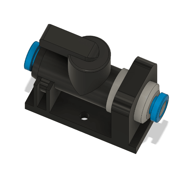 Festo 4mm Ball Valve Mount - Approach RC Concepts