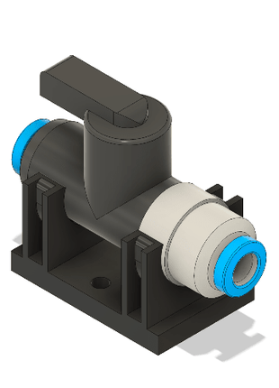 Festo 6mm Ball Valve Mount - Approach RC Concepts