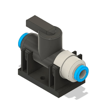 Festo 6mm Ball Valve Mount - Approach RC Concepts
