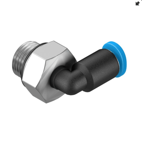 Festo QSML G18-4 Push-In L Fitting RC Turbine Fuel Systems 186268 Side view- Approach RC Concepts