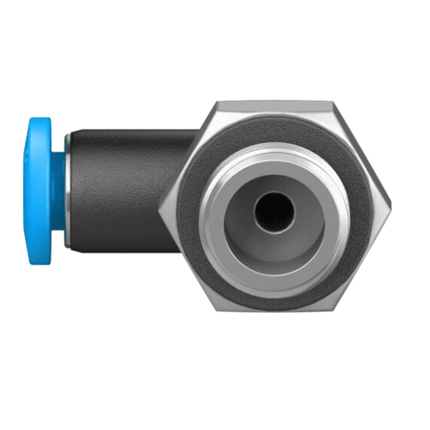 Festo QSML G18-4 Push-In L Fitting RC Turbine Fuel Systems 186268 End View- Approach RC Concepts