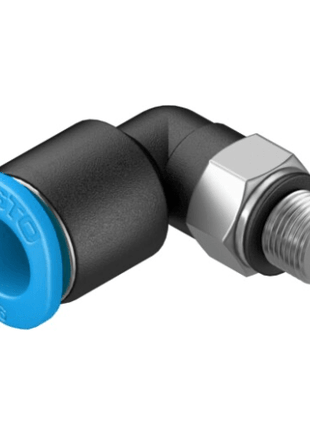 Festo Push In L Fitting QSML - M5 - 6 153335 - Approach RC Concepts