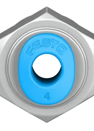 Festo QSM - G1/8 - 4 Straight Push - In Fitting – 4mm RC Turbine Connector - Approach RC Concepts