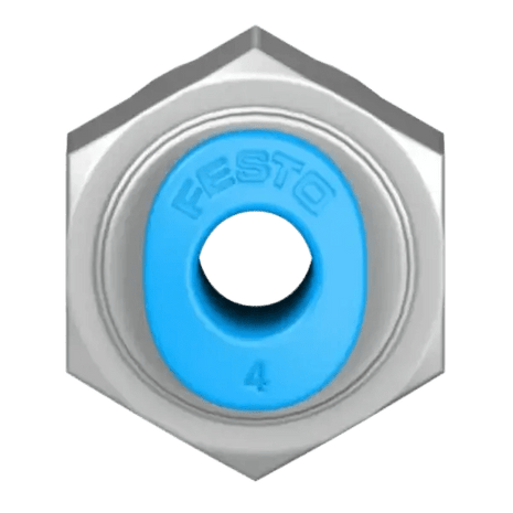 Festo QSM - G1/8 - 4 Straight Push - In Fitting – 4mm RC Turbine Connector - Approach RC Concepts
