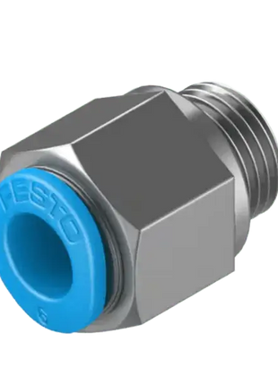 Festo QSM - G1/8 - 6 Straight Push - In Fitting – 6mm RC Turbine Connector - Approach RC Concepts