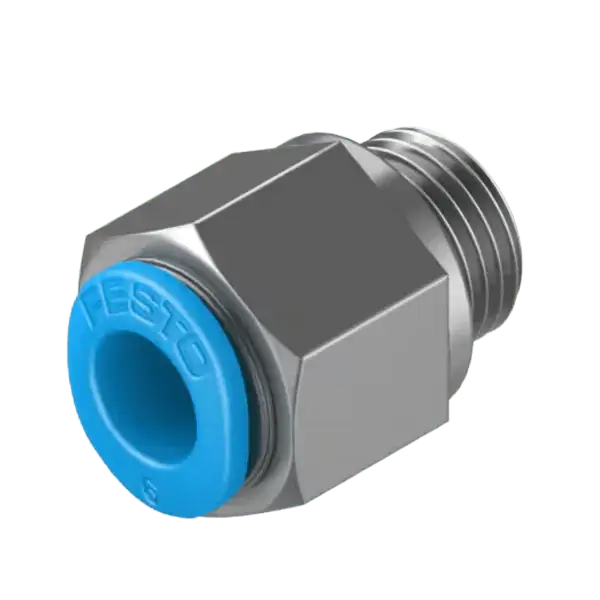Festo QSM - G1/8 - 6 Straight Push - In Fitting – 6mm RC Turbine Connector - Approach RC Concepts