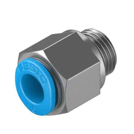 Festo QSM - G1/8 - 6 Straight Push - In Fitting – 6mm RC Turbine Connector - Approach RC Concepts