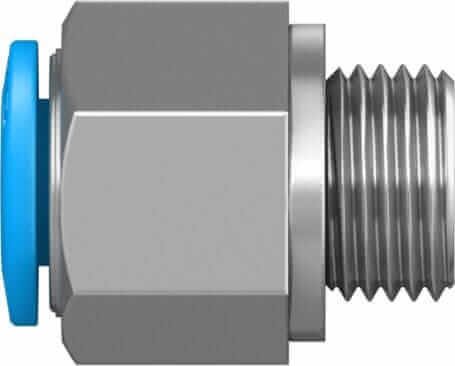 Festo QSM - G1/8 - 4 Straight Push - In Fitting – 6mm RC Turbine Connector - Approach RC Concepts
