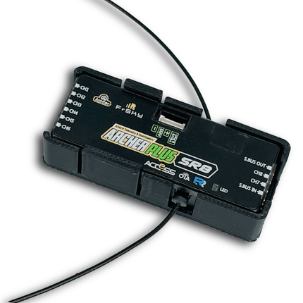 FRSKY Archer Plus SR8 Radio Control 8 Channel Receiver Mount Black - Approach RC Concepts