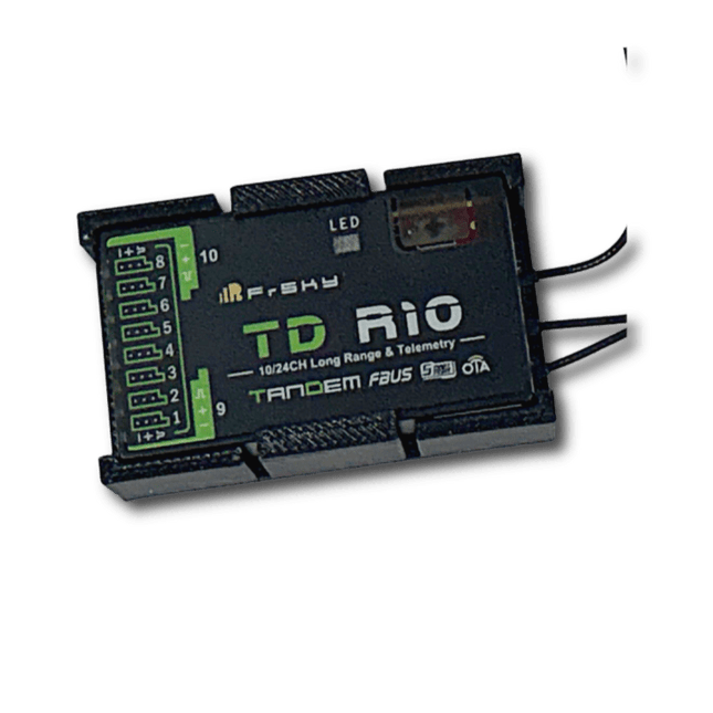 FRSKY TD R10 Radio Control Receiver Mount Black - Approach RC Concepts