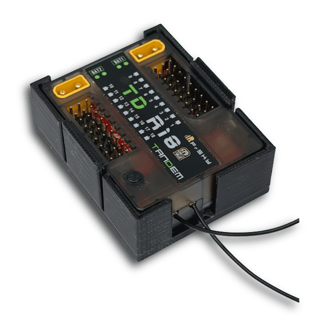 FRSKY TD R18 Radio Control 18 Channel Receiver Mount Black - Approach RC Concepts