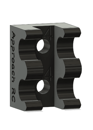 Fuel Line Holders Double Pkg 5 - Approach RC Concepts