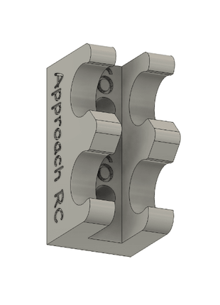 Fuel Line Holders Double Pkg 5 - Approach RC Concepts