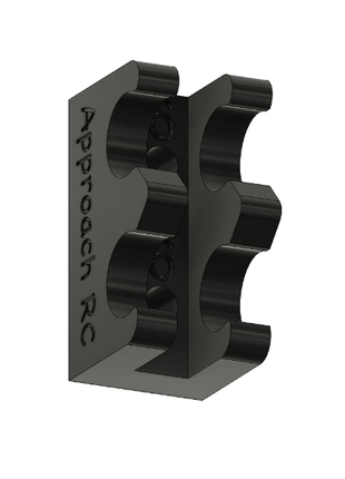 Fuel Line Holders Double Pkg 5 - Approach RC Concepts