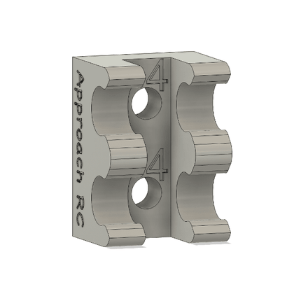 Fuel Line Holders Double Pkg 5 - Approach RC Concepts