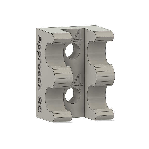 Fuel Line Holders Double Pkg 5 - Approach RC Concepts