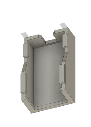Powerbox PBS - Dock Mount Gray- Approach RC Concepts