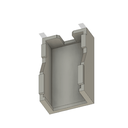 Powerbox PBS - Dock Mount Gray- Approach RC Concepts