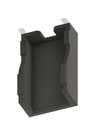 Powerbox PBS - Dock Mount  Black- Approach RC Concepts