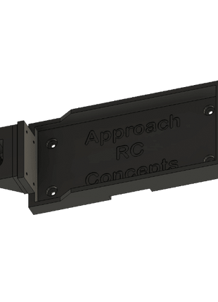 Pulse 3600mah 5000mah 2S Lipo Battery Tray with EC3 Mount Black- Approach RC Concepts