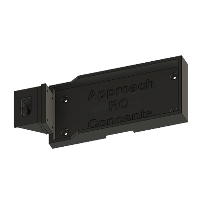 Pulse 3600mah 5000mah 2S Lipo Battery Tray with EC3 Mount Black- Approach RC Concepts