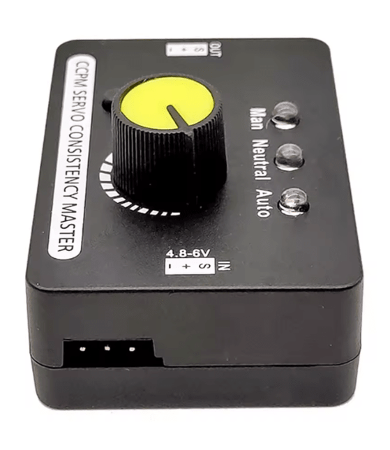 RC Three mode Servo Tester side view- Approach RC Concepts