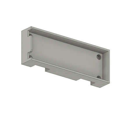 Thunder Power 2S 2800 Battery Tray Gray Front- Approach RC Concepts