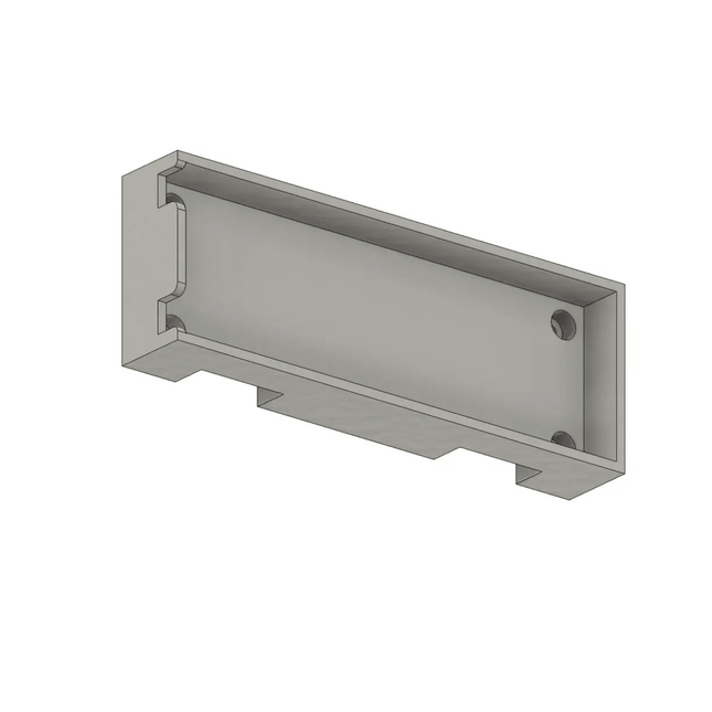 Thunder Power 2S 2800 Battery Tray Gray Front- Approach RC Concepts