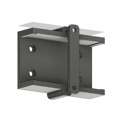 Xicoy GCU Mount Black - Approach RC Concepts